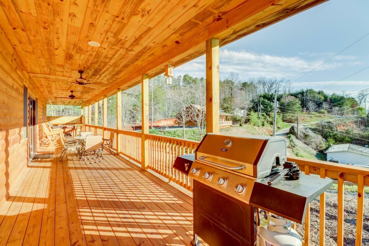 4 Bed 3 Bath Vacation Home In Bryson City Exterior photo